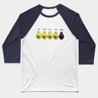 Timeline of Avocado Baseball T-Shirt